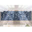 Tapis bleu foncé rétro Dazzle-1172613985