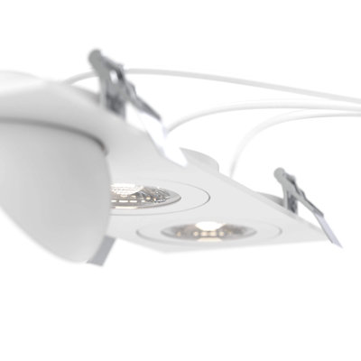 Pivot Trio 4 Inch Adjustable Recessed Gimbal Light