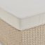 198.8cm Wide Wicker Patio Sectional with Cushions