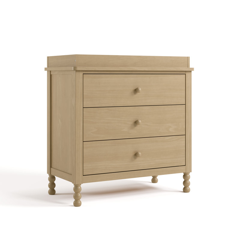 Rio 3 Drawer Chest With Changing Topper, Driftwood