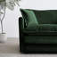 Pour le salon - Chenille 2, structure en bois massif, coussins de luxe en chenille moderne 2, tissu respirant