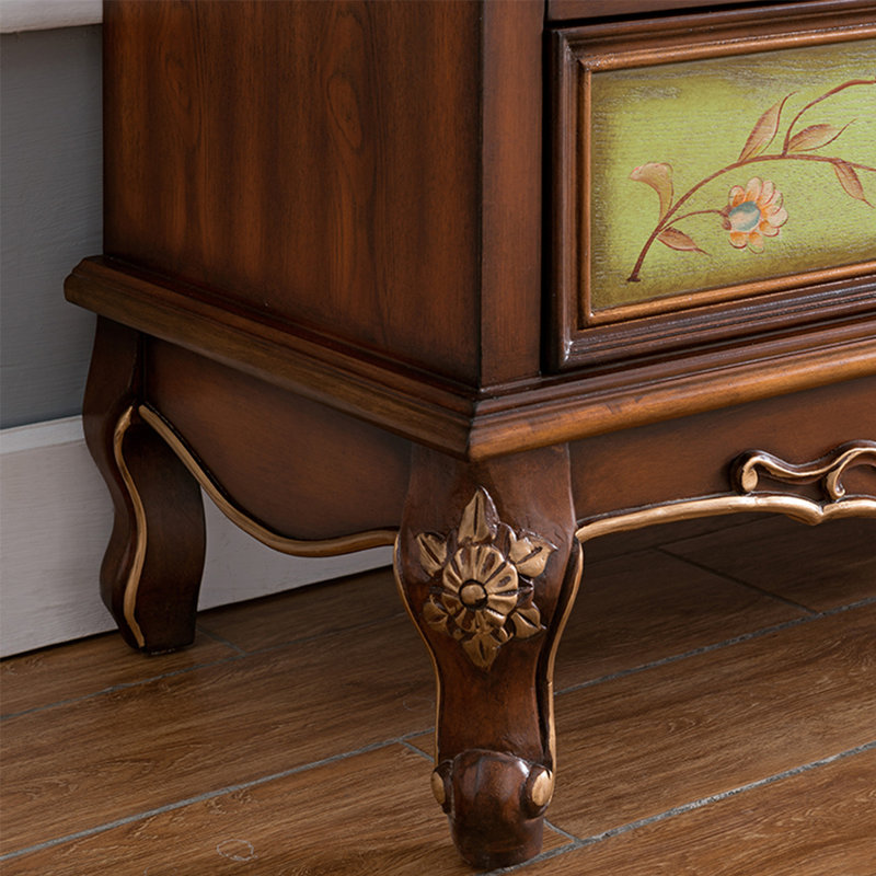 Commode d'appoint de style américain vintage