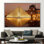 «Louvre Museum Paris Landmark Travel Art Canvas - Elegant France Inspired Wall Decor»