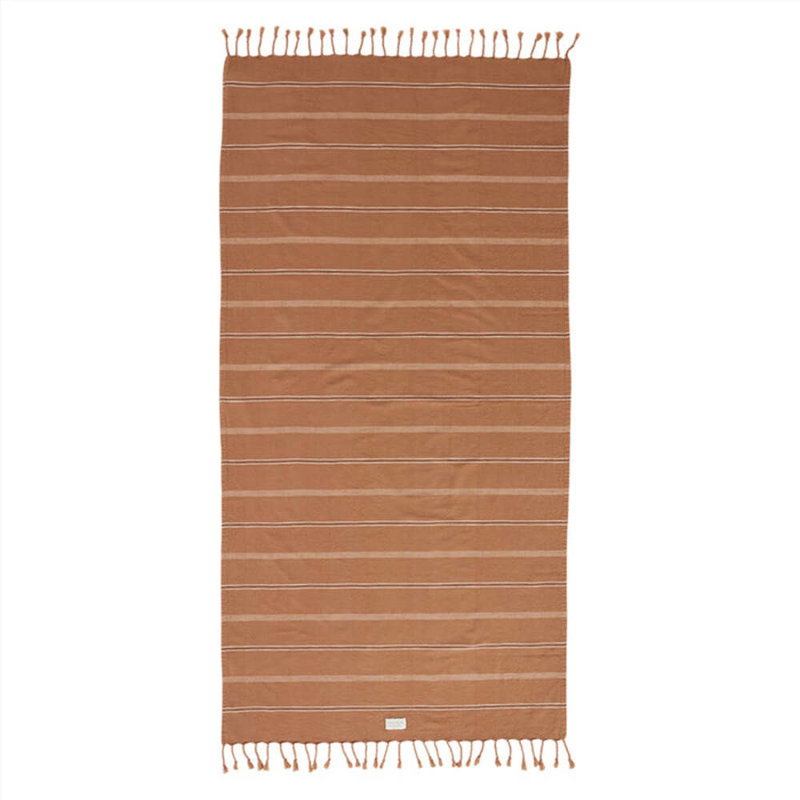Kyoto Bath Towel, Dark Caramel