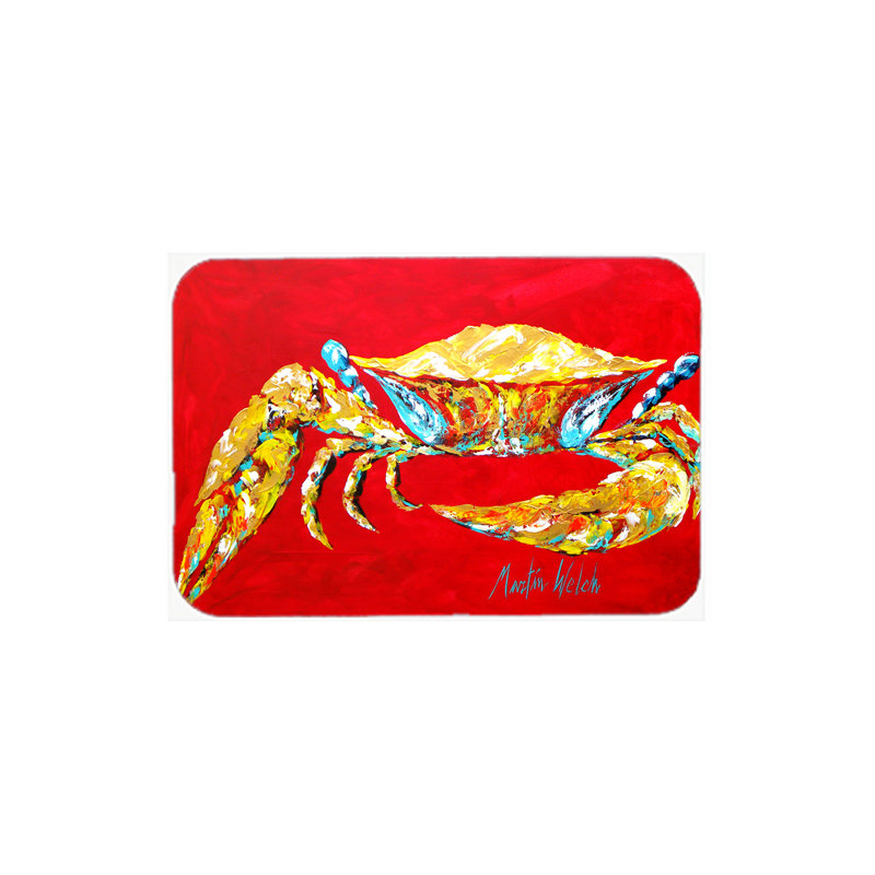Planche à découper en crabe