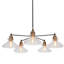 Lustre linéaire moderne à 5 lumières Hajrati