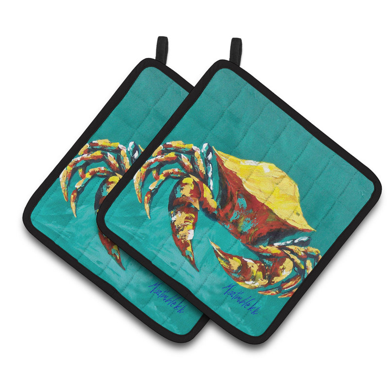 Caroline's Treasures Cotton Potholder Set