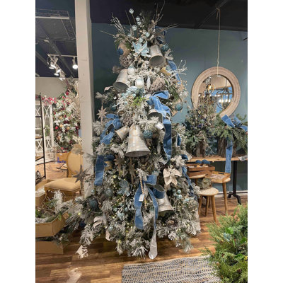 Élégante décoration grise suspendue grise, paquet de 2 pour arbre de Noël et présentoir des Fêtes, parfait pour les décorations