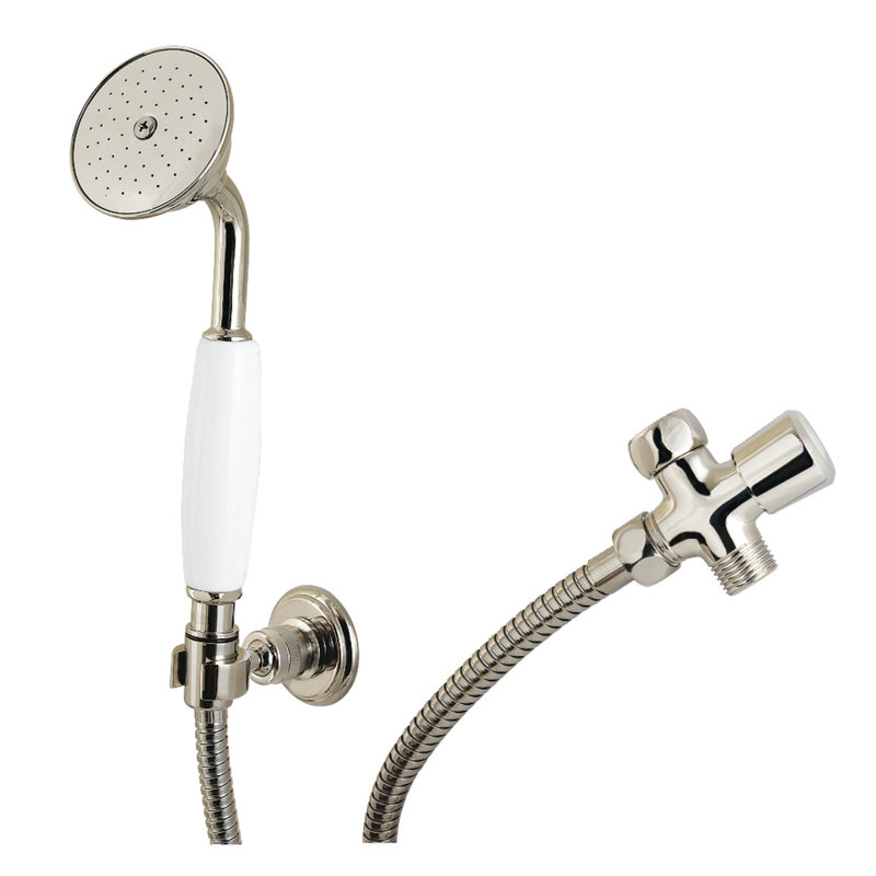 Kingston Brass Victorian Hand Shower Kit, Polished Nickel