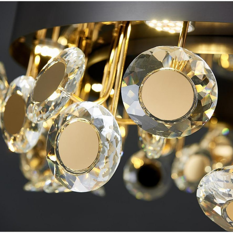 Purvis 10 - Light Drum Chandelier