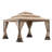 Sunjoy Polyester Replacement Canopy for 13 ft. x 13 ft. Gazebo, Polyester Fabric, Fit for Model LKJP2954, Brown