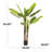 64'' Faux Banana Leaf Plant in Pot