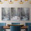 Lanscape Study Series X - Ensemble de toiles tendues avec châssis Premium - Prêt à être accroché-1527188567