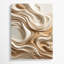 Abstrait art fluide sur toile brune 62-1052674389