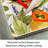 CounterArt Watercolor Lemons Tempered Glass Cutting Board