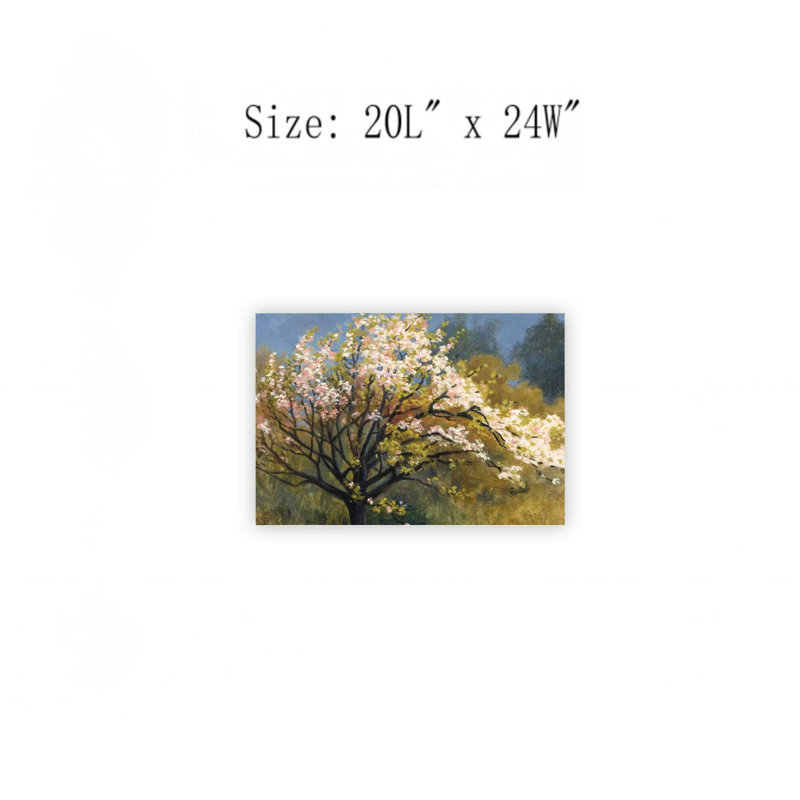 Art mural sur toile 24 po x 20 po