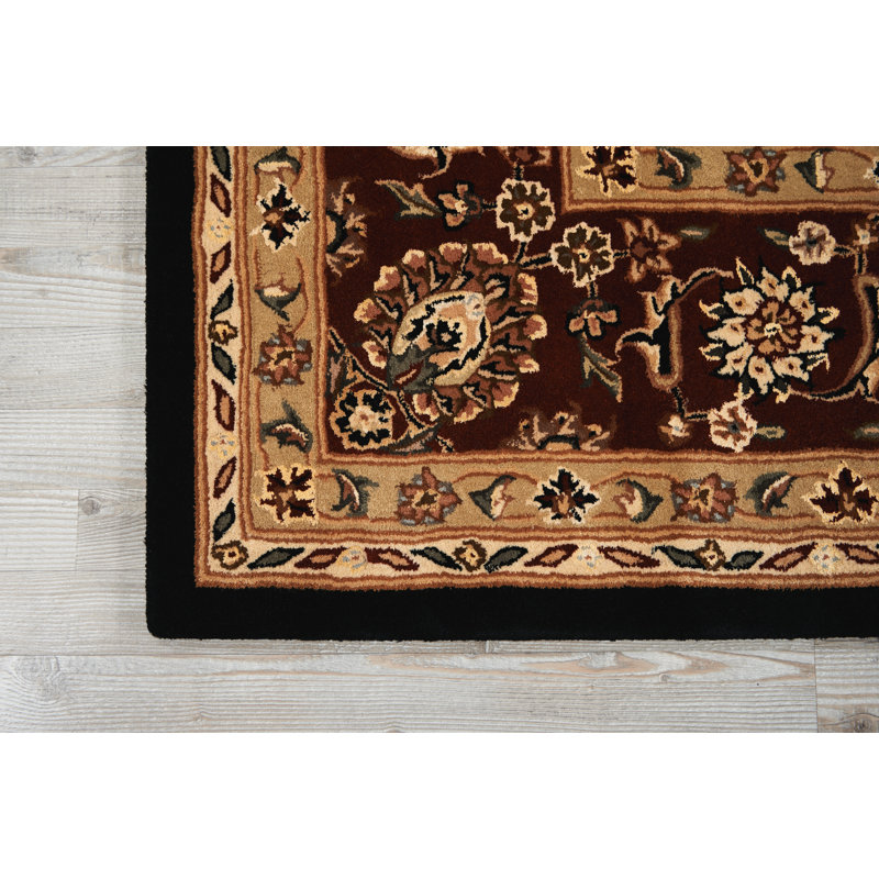 Ellerswick Wool Oriental Indoor Rug, Rectangle 7'9" x 9'9"