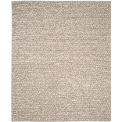 Elle Beige Hand-Woven Wool Rug