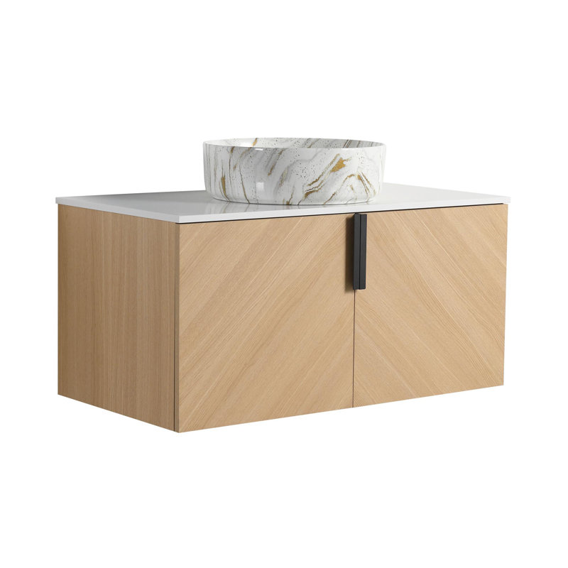 Meuble-lavabo 36 po avec lavabo en céramique