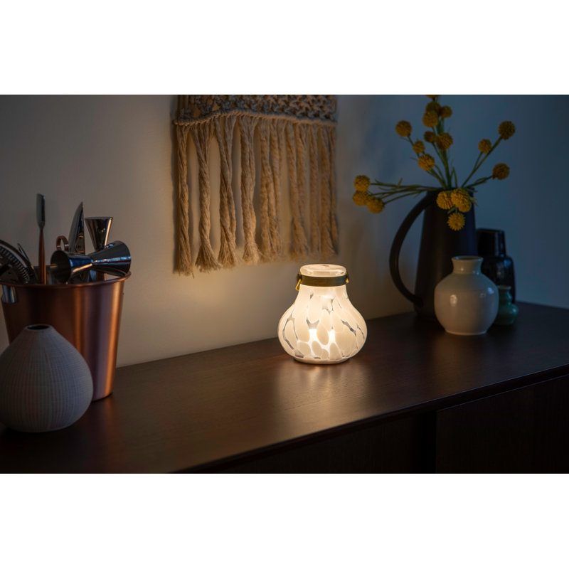 Moondrop Lantern - Rechargeable Glass Led Lantern