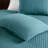 3 Piece Quilt Set Teal King/Cal King