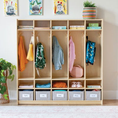 Casier EdQ 5 sections - Naturel