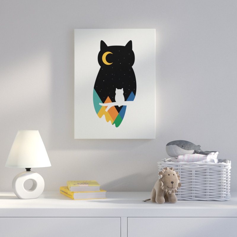 Art sur toile Anja «Eye On Owl», H 24 po x l 18 po x P 2 po