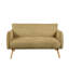 Piper Soft Touch Fabric 2 Seater Sofa-123627406