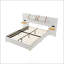 Grand lit plateforme tapissier