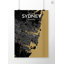 Sydney City Map - No Frame Print-195145686