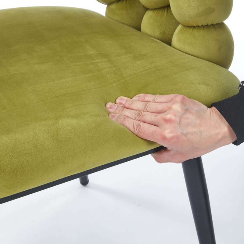 Chaise verte moderne