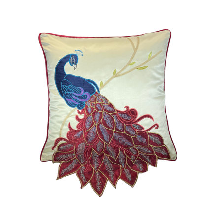  High Quality Silk Throw Pillow Cover