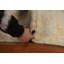 Tapis beige en laine noué à la main de conception unique 2 pi 0 po x 3 pi 9 po New Age