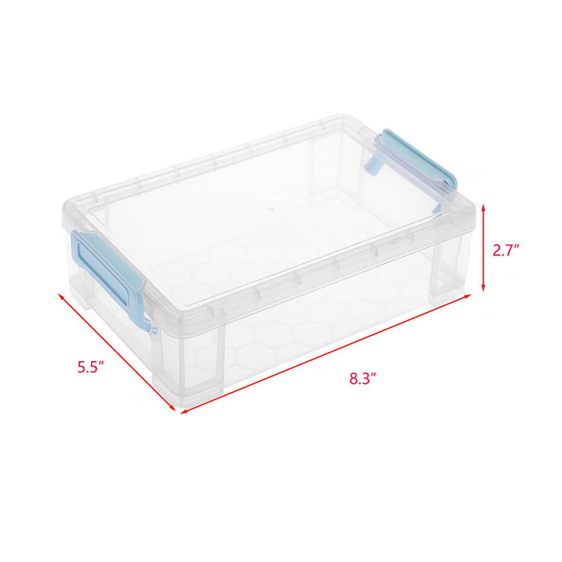 Hokku Designs Plastic Craft Case, Blue
