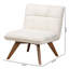 Fauteuil de chambre en polyester 26,8 po Chorley
