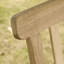 Zareen Outdoor Wooden Swing Bench 2-Seater Porch Swing Chair Natural