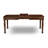 9 Piece Dining Table Set Includes a Rectangle Dining Room Table with Butterfly Leaf and 8 Linen Fabric Chairs, Mahogany