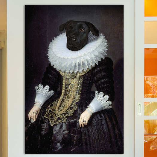 « anouk », impression, H 12 po x l 8 po x P 0,75 po, Toile