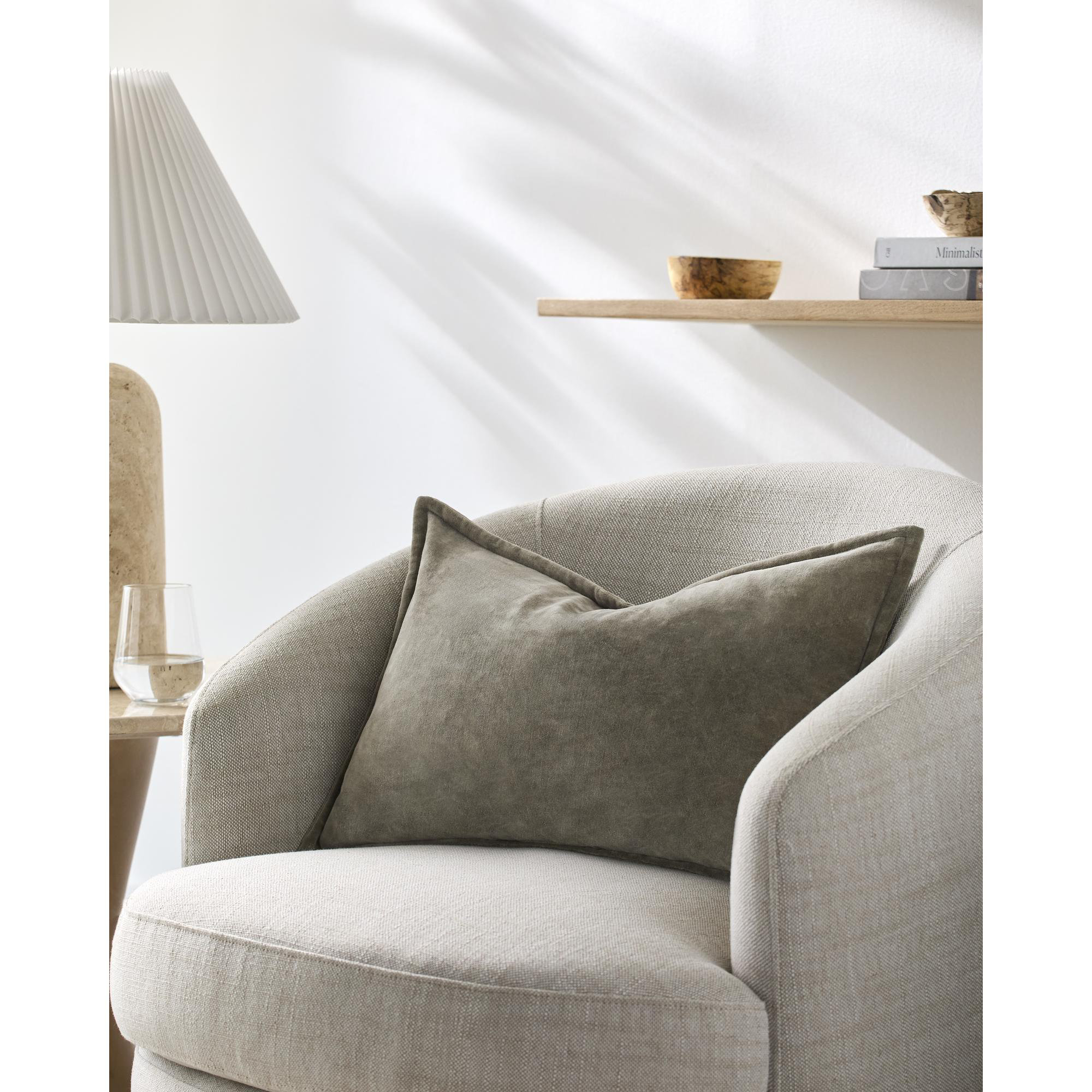 Galey Alix X Livabliss Karling Accent Pillow, 13"H x 20"W, Down, Rectangular