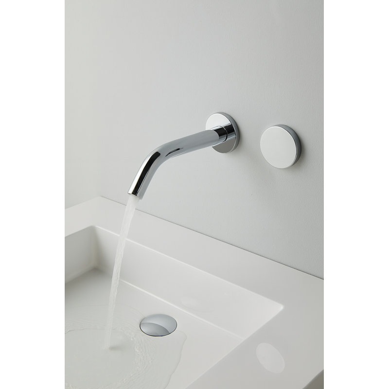 Robinet de salle de bain mural automatique avec capteur Juno