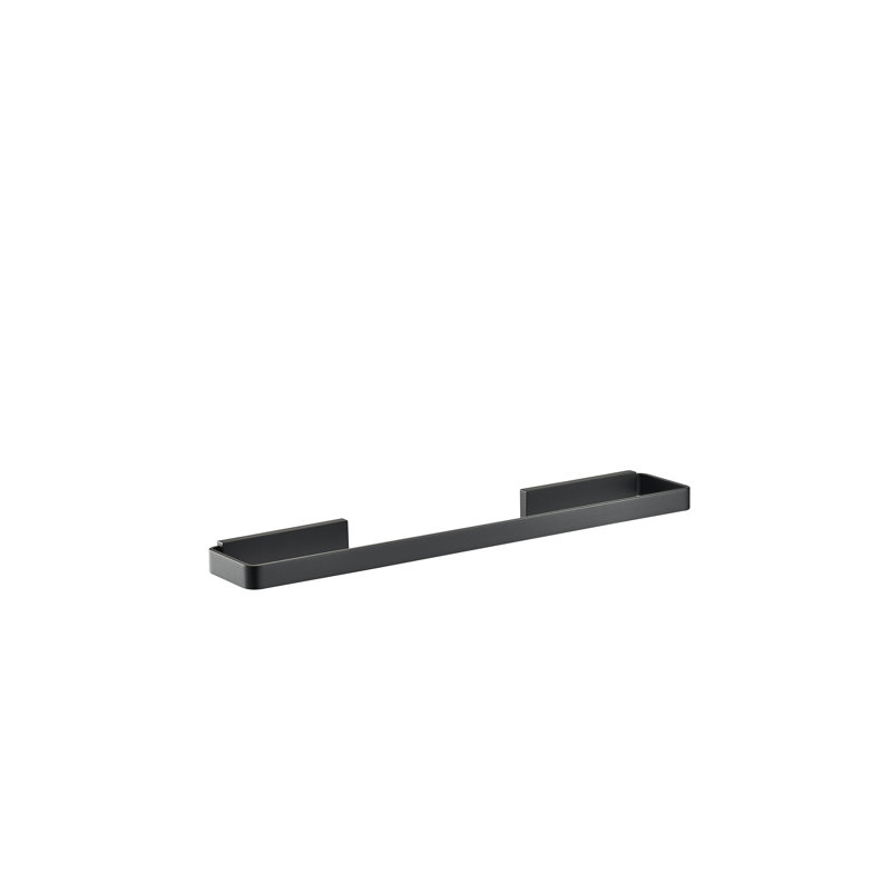Barre à serviettes murale 24 po, H 1,1 po x l 18 po x P 3 po, Noir mat