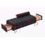 Banc de rangement rembourré avec 2 tiroirs Jerryl-623542166