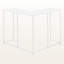 Table d'appoint avec cadre en métal Randy White