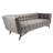 Ellar 90.2" Velvet Flared Arm Sofa