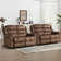 Dartee 63.8" Wide Modern And Super Soft Microfiber Upholstered Manual Loveseat with Soft Pillow Top Arms(Set Of 2)