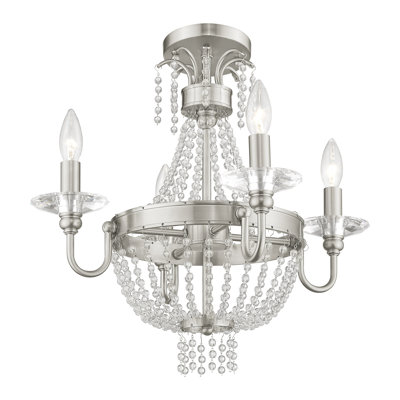 Jantel 4 - Light Dimmable Chandelier