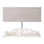 21" Horn Console Lamp - Cream Base