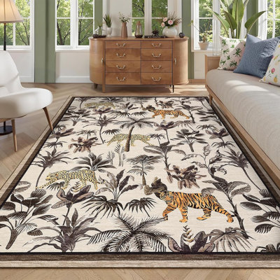 Tapis de couloir lavable Tiger
