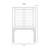 Infinity Wicker/Rattan Open-Frame Headboard-21137866-21092865