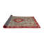 Tapis traditionnel rouge / beige / noir-1715211329